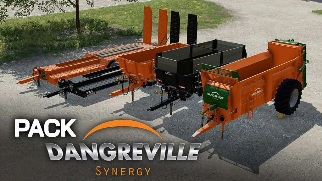 Dangreville Pack v1.0 FS22 FS22 Mod Free Download