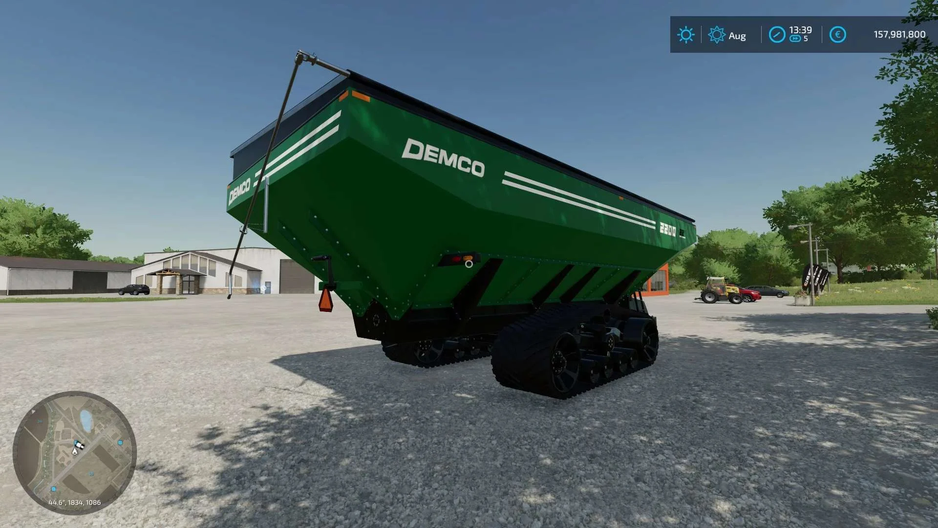 Demco Beet Crushing Auger Wagon v1.0 FS22 FS22 Mod Free Download