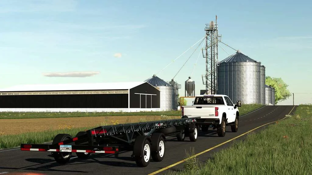 Demco Header Transport Trailers v1.0 FS22 FS22 Mod Free Download