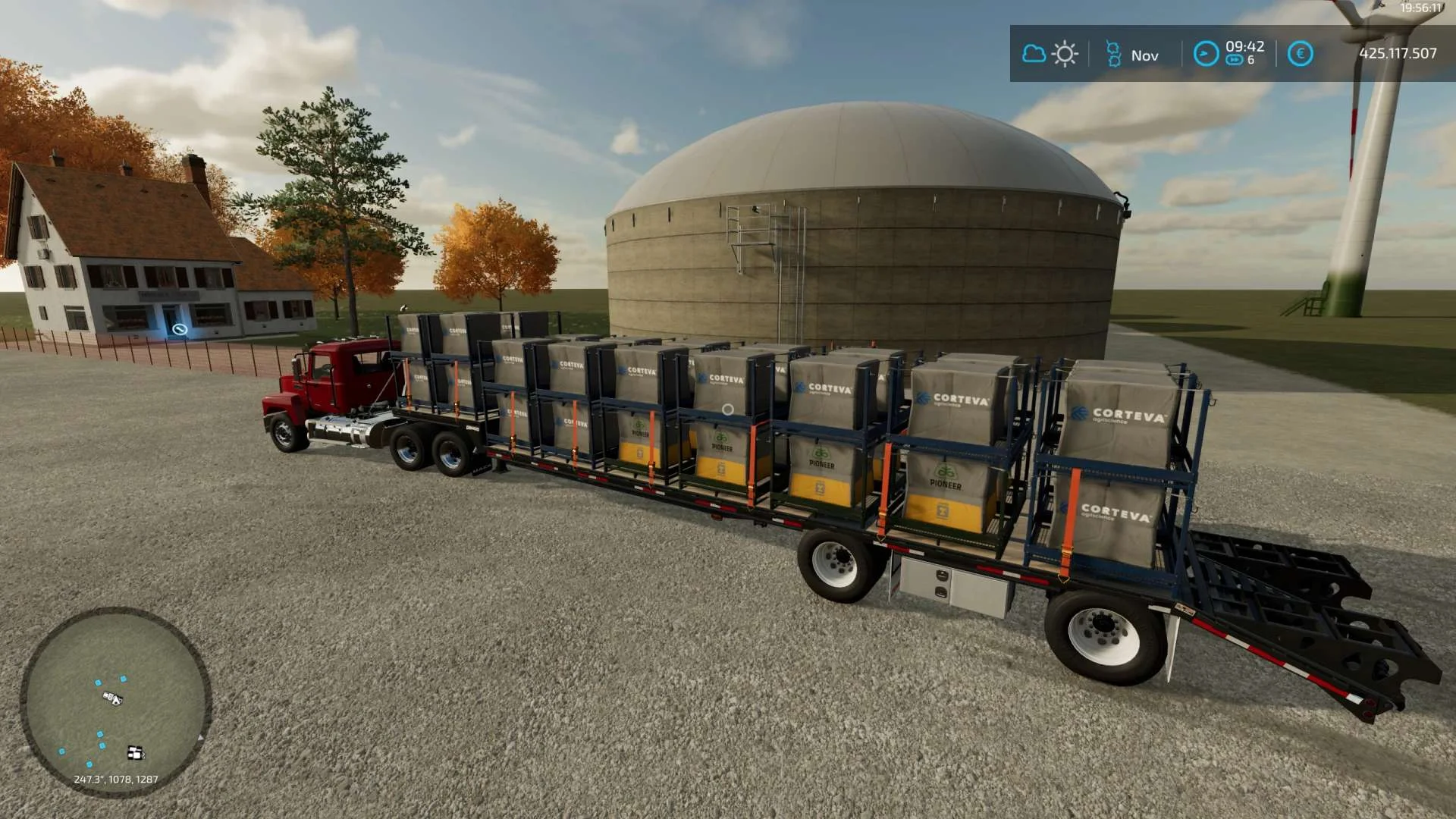 DEMCO STEEL DROP DECK AUTOLOAD V1.5 FS22 FS22 Mod Free Download