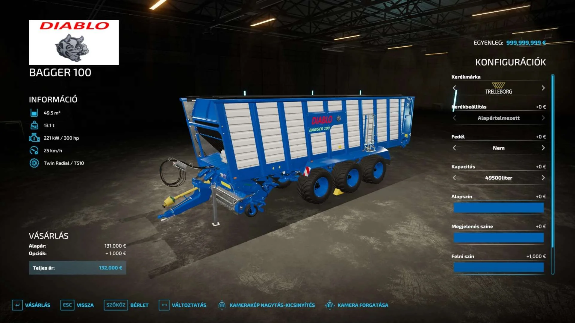 Diablo Bagger 100 v1.0 FS22 FS22 Mod Free Download