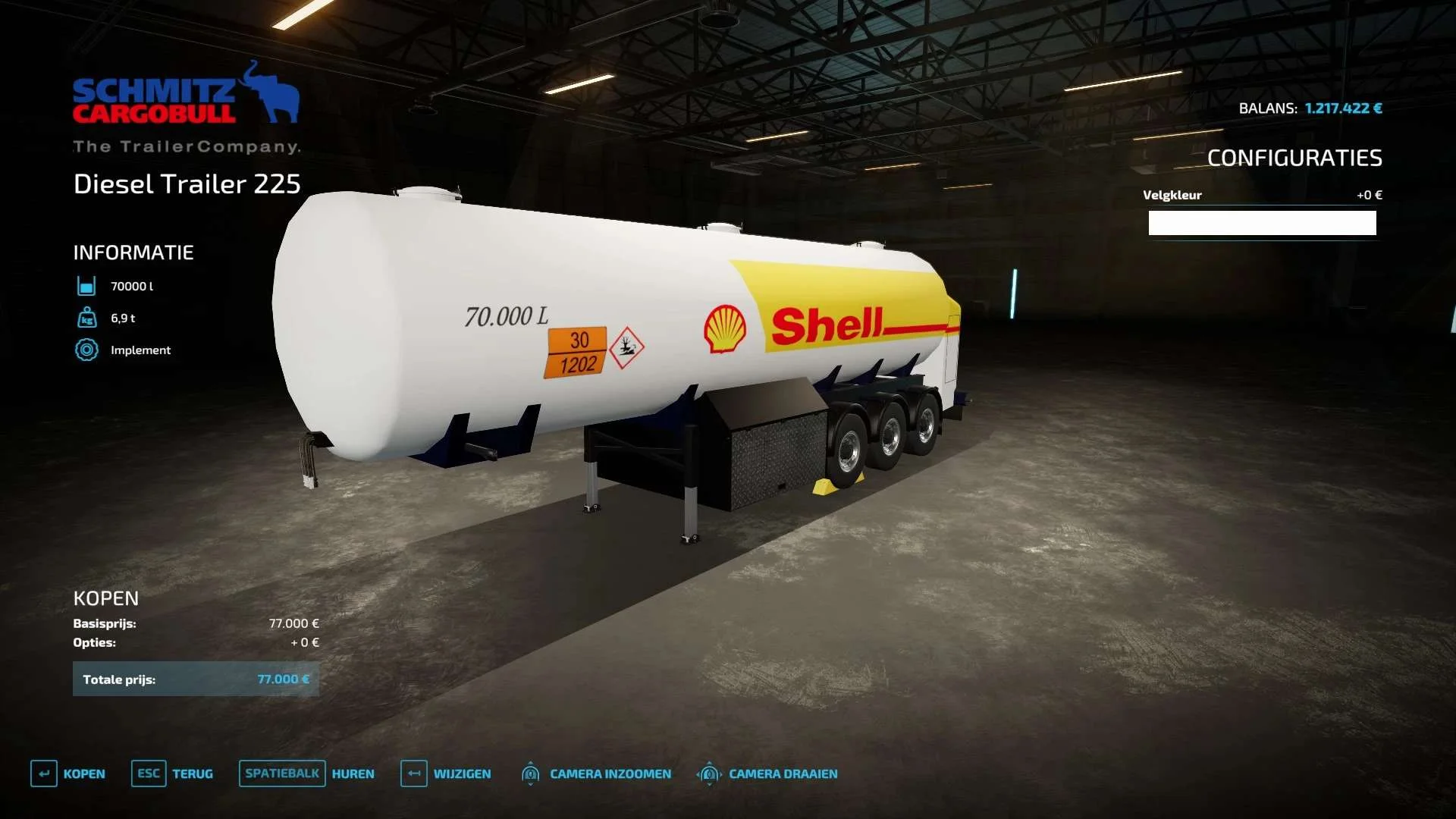 Diesel Trailer v1.0 FS22 FS22 Mod Free Download