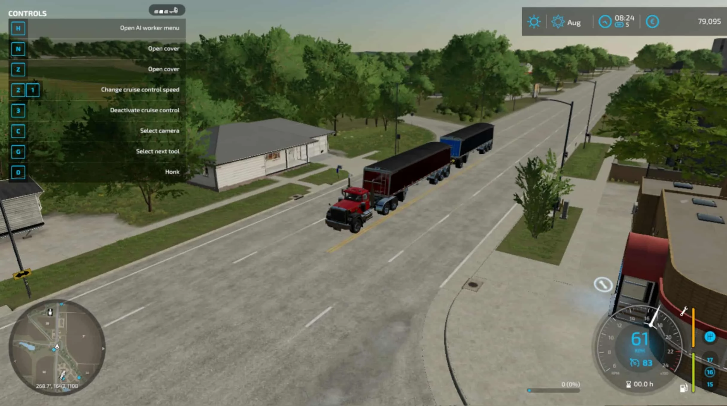 Distinction Triple Hopper BULK with Hitch v1.0 FS22 FS22 Mod Free Download