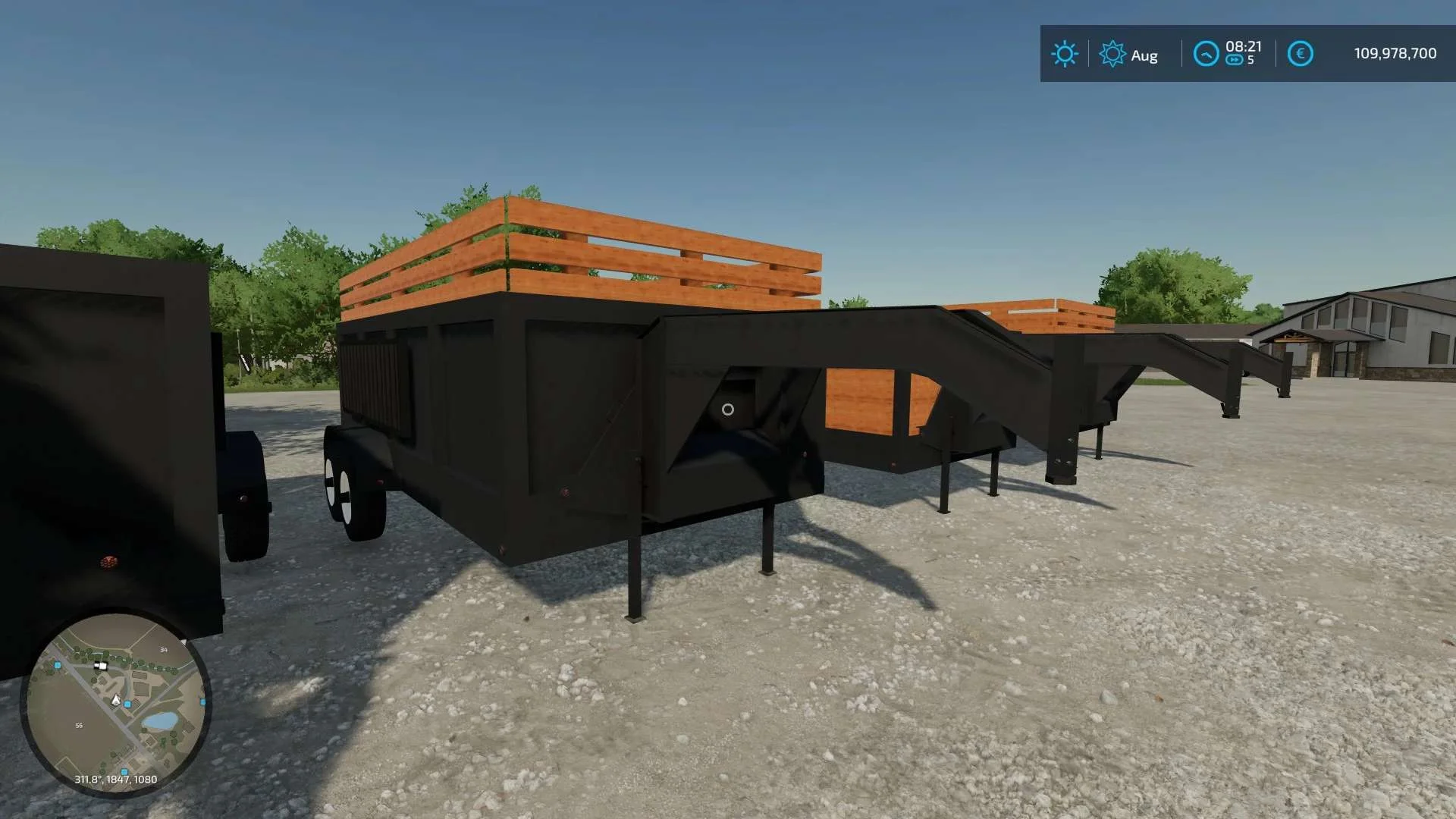 Dump Trailer Pack v1.0 FS22 FS22 Mod Free Download