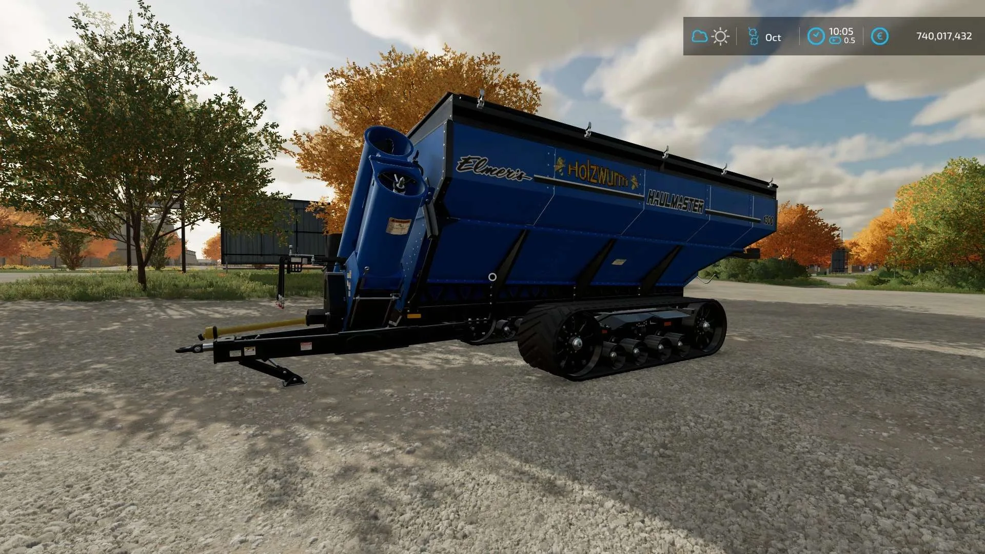 Elmers Haulmaster Holzwurm v1.0 FS22 FS22 Mod Free Download
