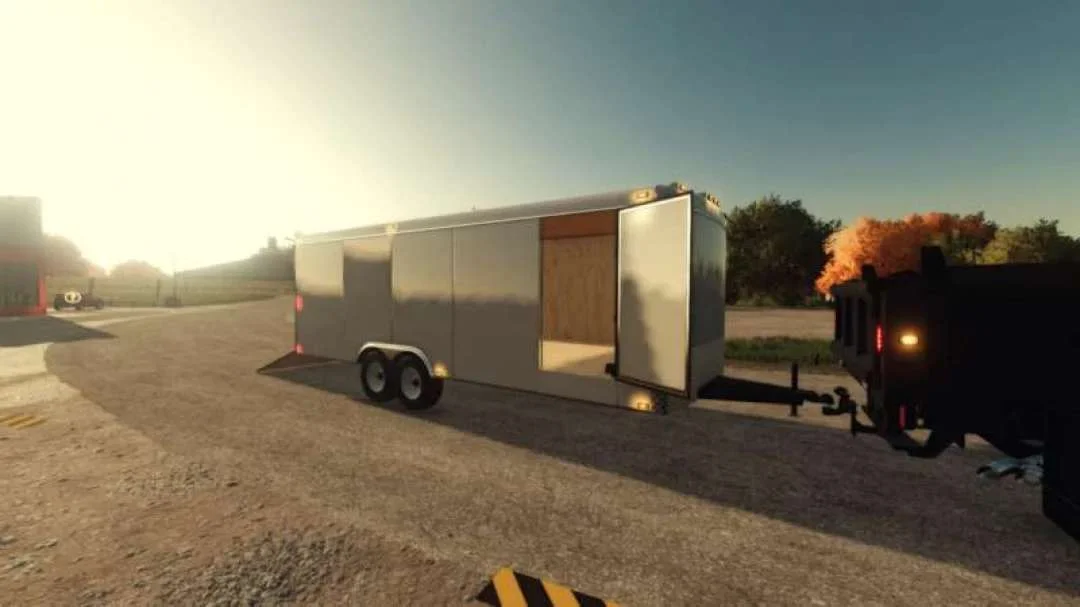 Enclosed Trailer (Skinnable) v1.0 FS22