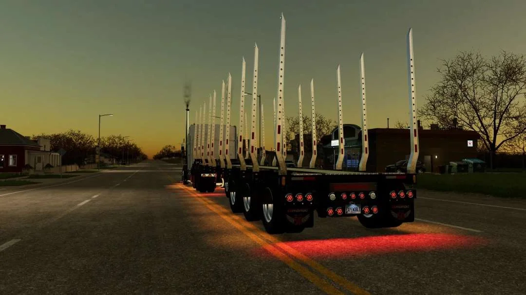 EXP22 Manac Log Trailer v1.0 FS22 FS22 Mod Free Download