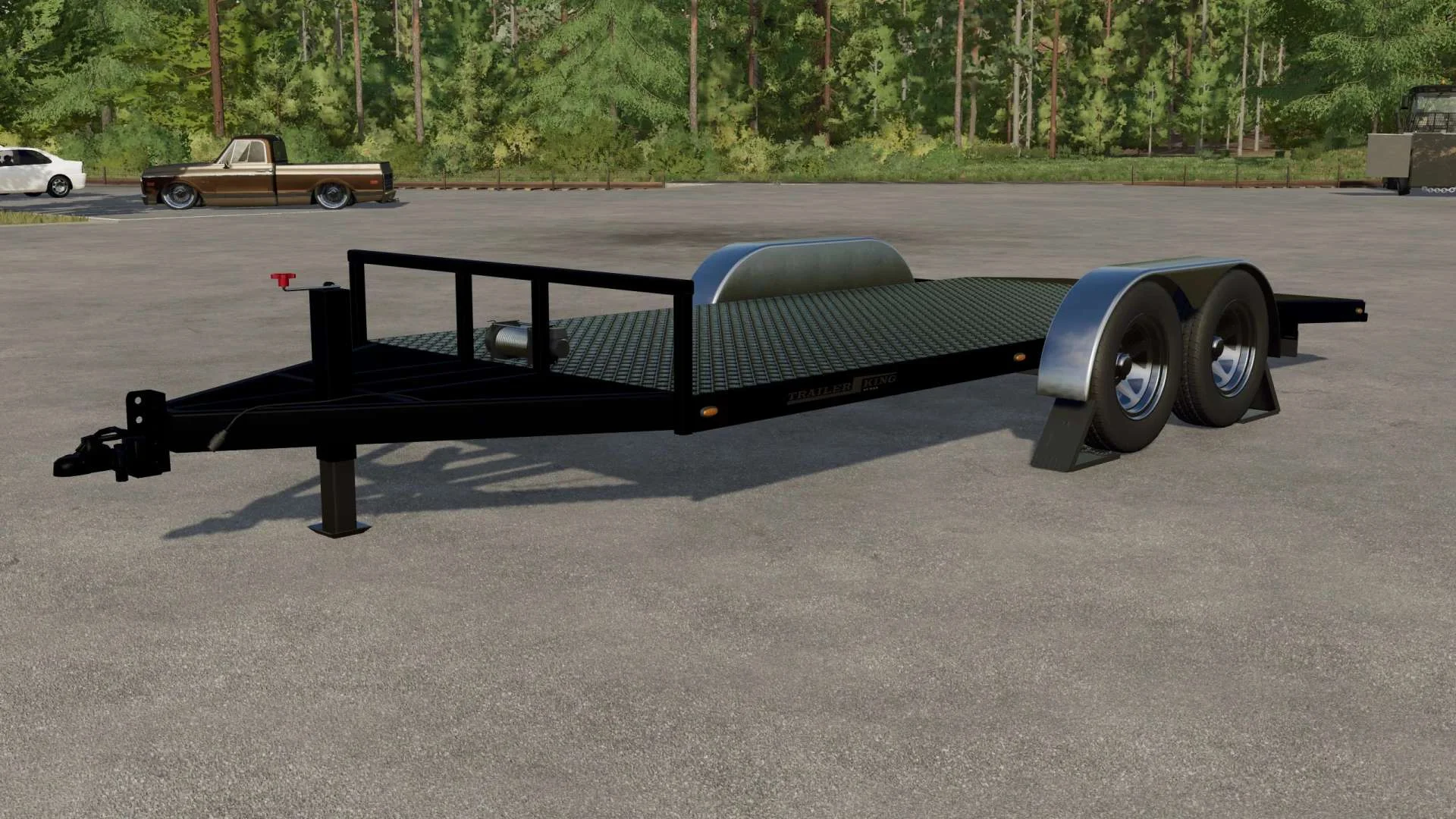 EXP22 Trailer King V1.0 FS22 FS22 Mod Free Download