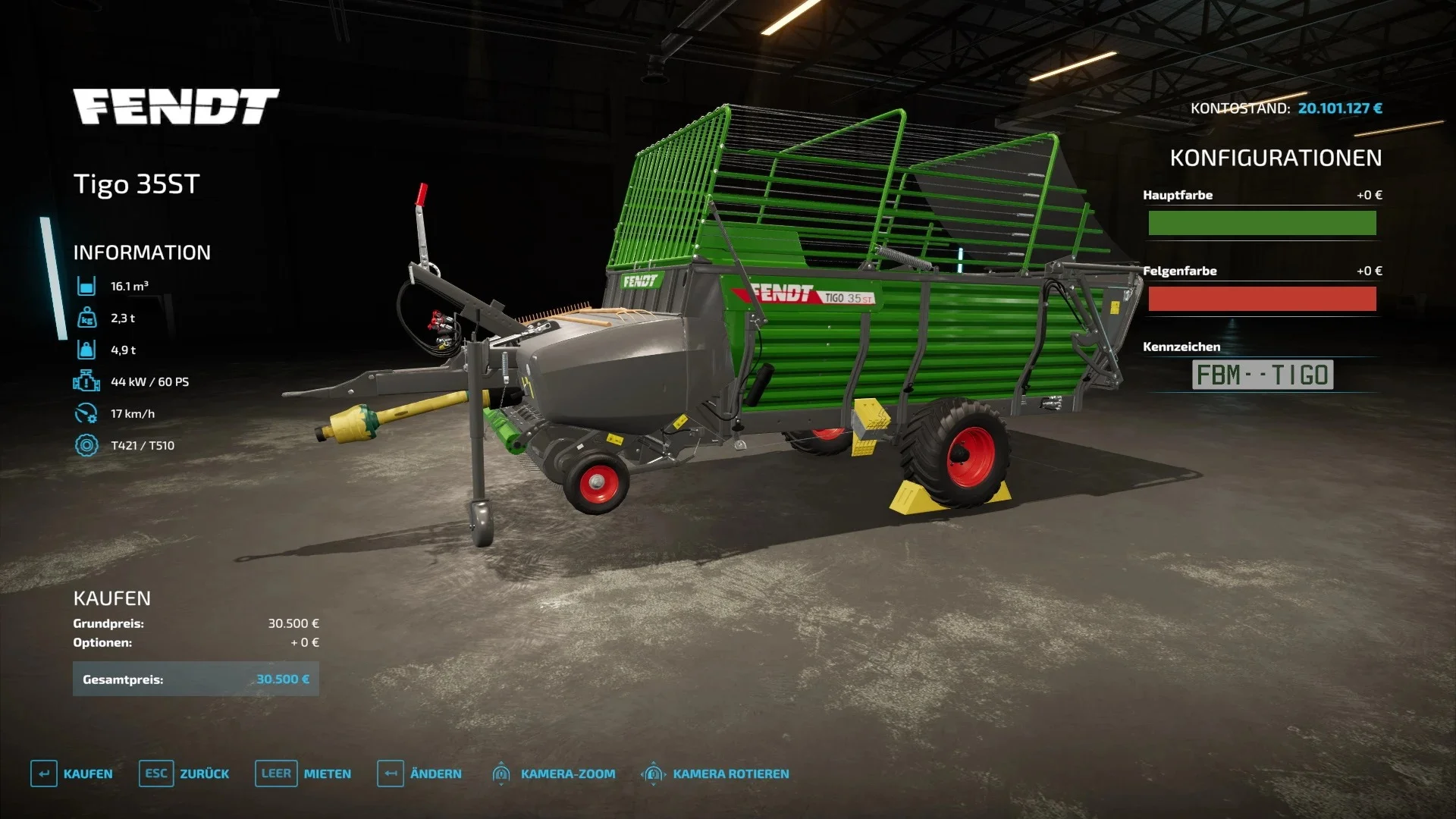 Fendt Tigo 35ST v1.0 FS22 FS22 Mod Free Download