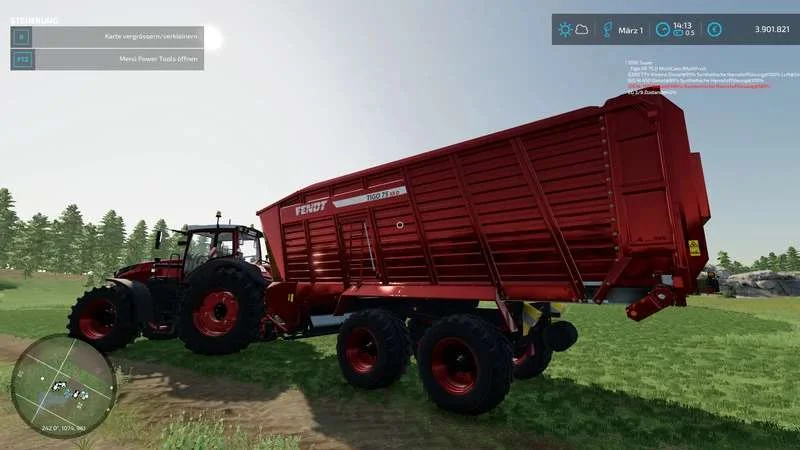 Fendt Tigo RX75 D MultiColor MultiFruit V1.0.0.2 FS22 FS22 Mod Free Download