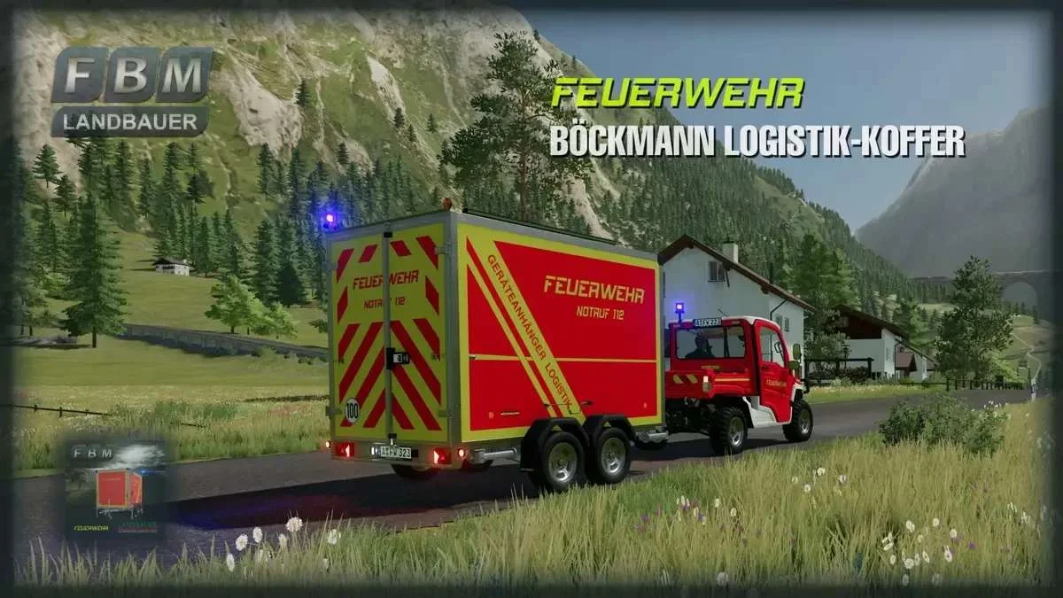 Feuerwehr Boeckmann Logistik v1.0 FS22