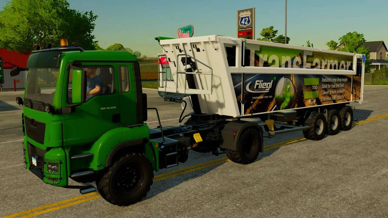 Fliegl DHKA 390 Trans Farmer v1.0 FS22 FS22 Mod Free Download