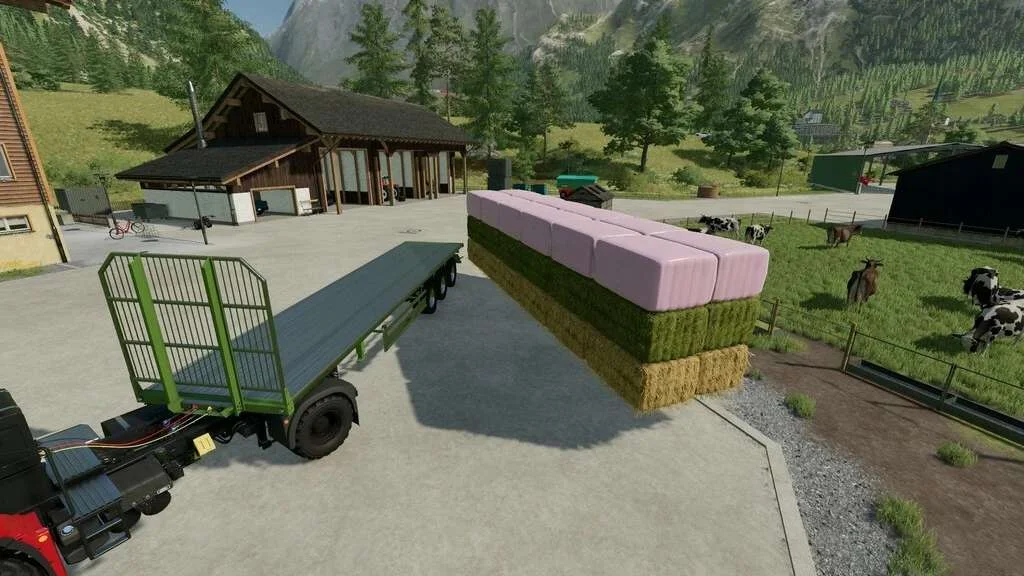 Fliegl Flatbed Semitrailer v1.0.1 FS22 FS22 Mod Free Download