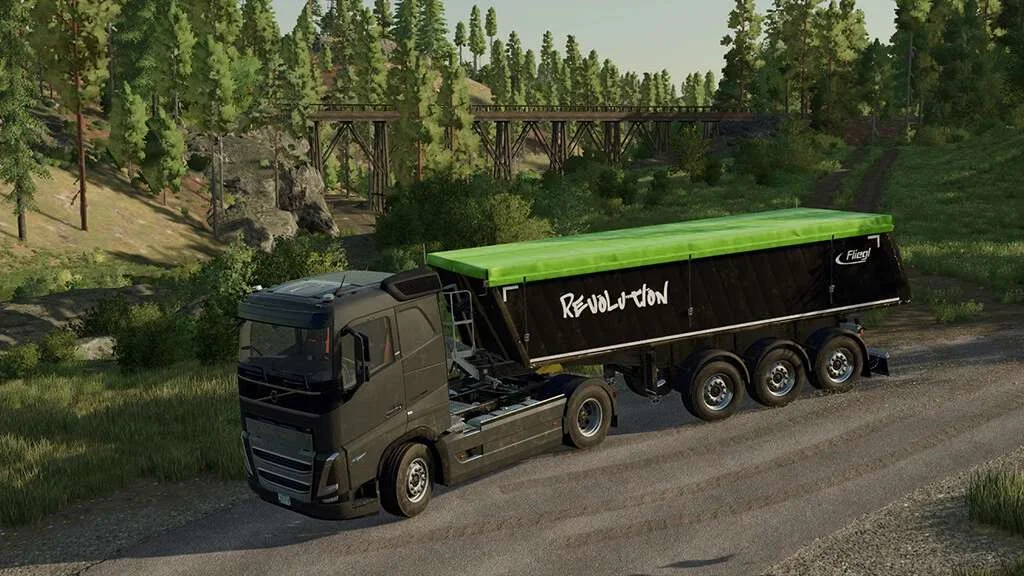 Fliegl Revolution v1.0 FS22 FS22 Mod Free Download