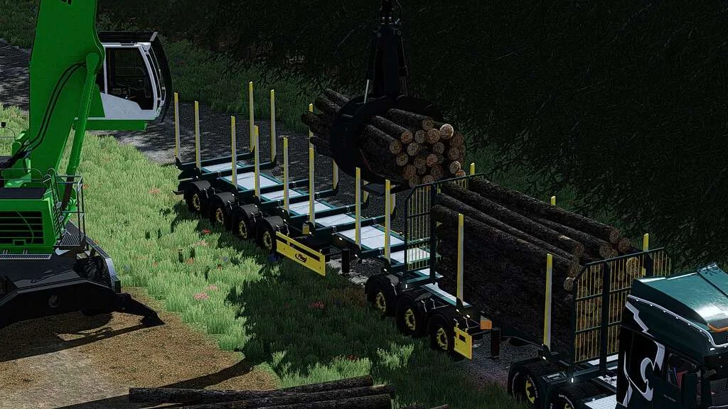 Fliegl Timber Runner Pack v1.0 FS22 FS22 Mod Free Download