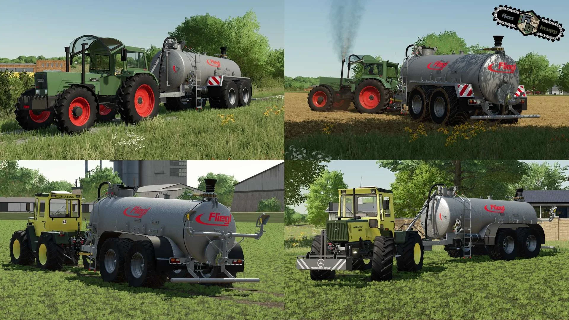 Fliegl VFW 14000 v1.0 FS22 FS22 Mod Free Download