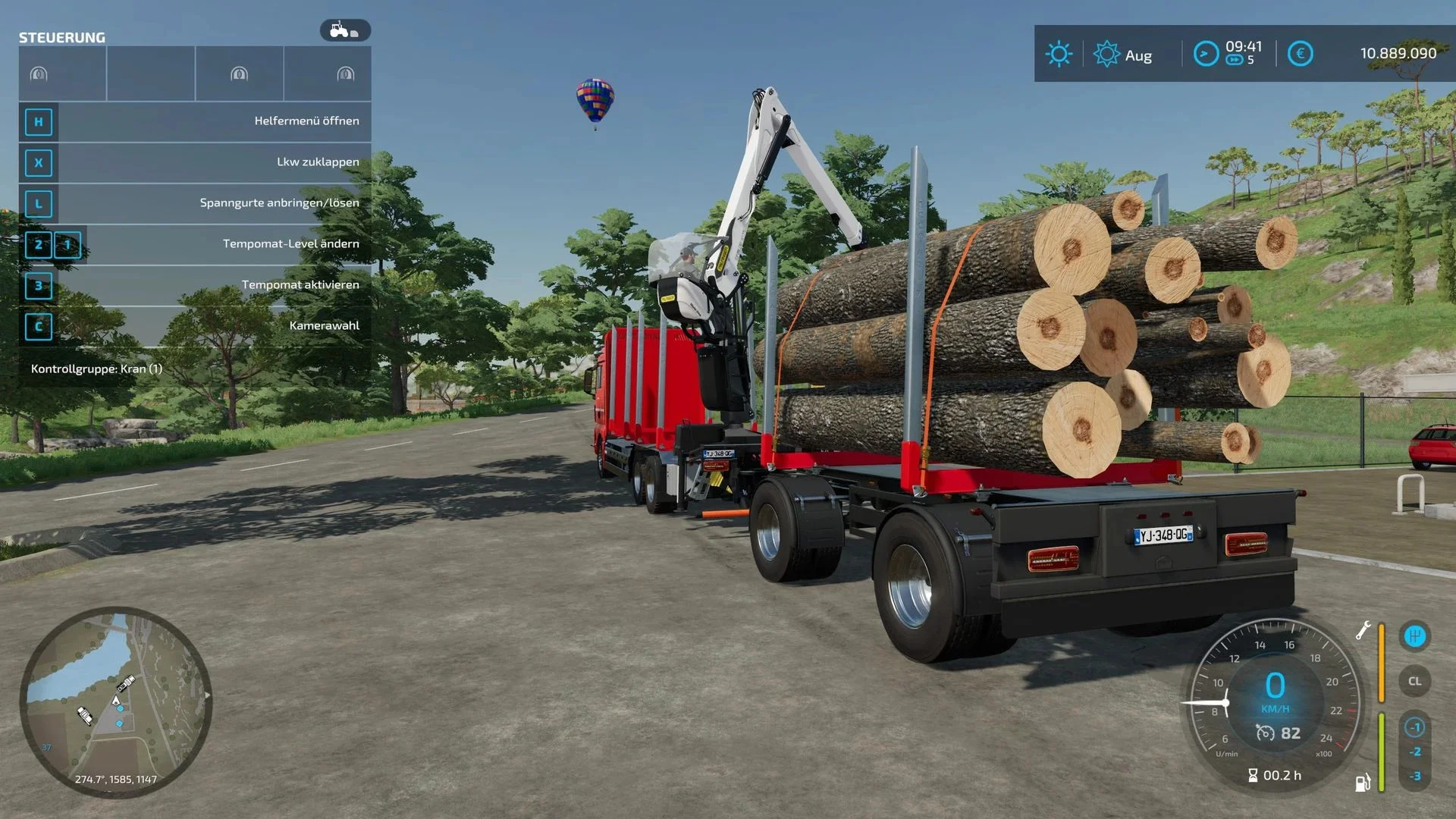 Forest Trailer v1.0.2 FS22 FS22 Mod Free Download
