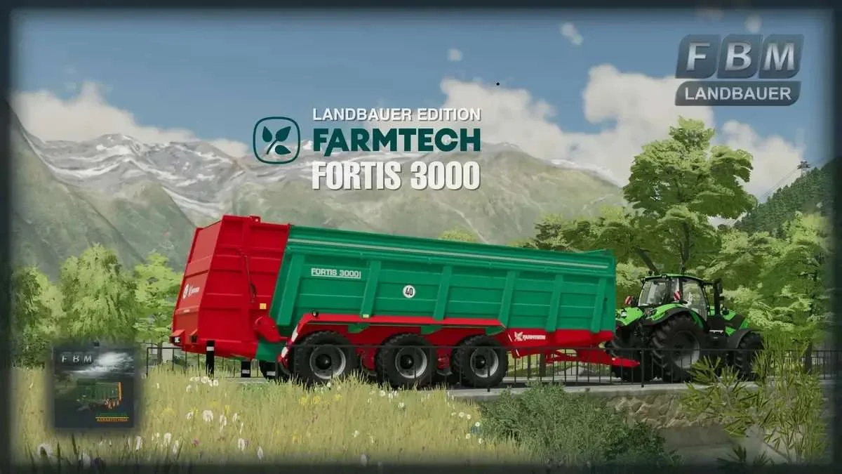 Fortis 3000 LE v1.0 FS22 FS22 Mod Free Download
