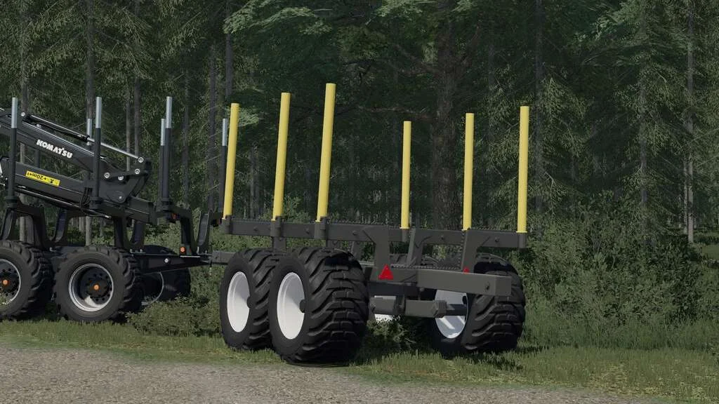 Forwarder Trailer v1.0 FS22 FS22 Mod Free Download