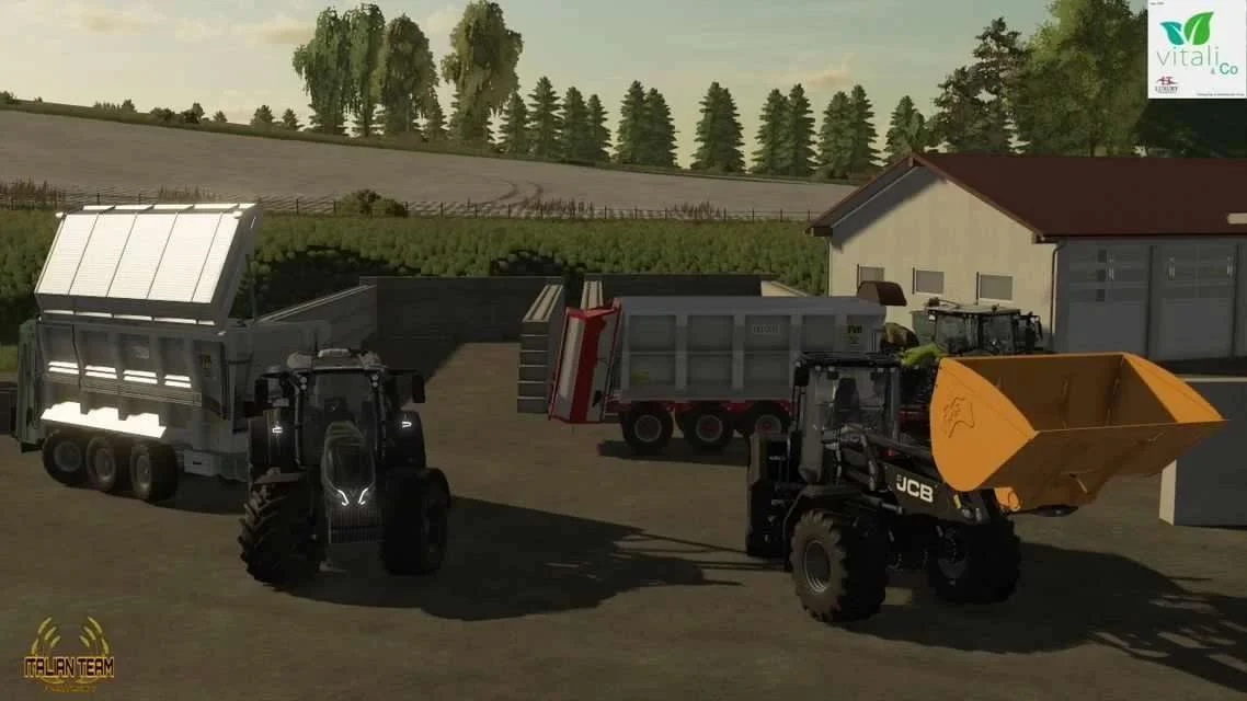 Franzosi SVR pack 3 & 4 axle Manure spreader v1.0 FS22 FS22 Mod Free Download