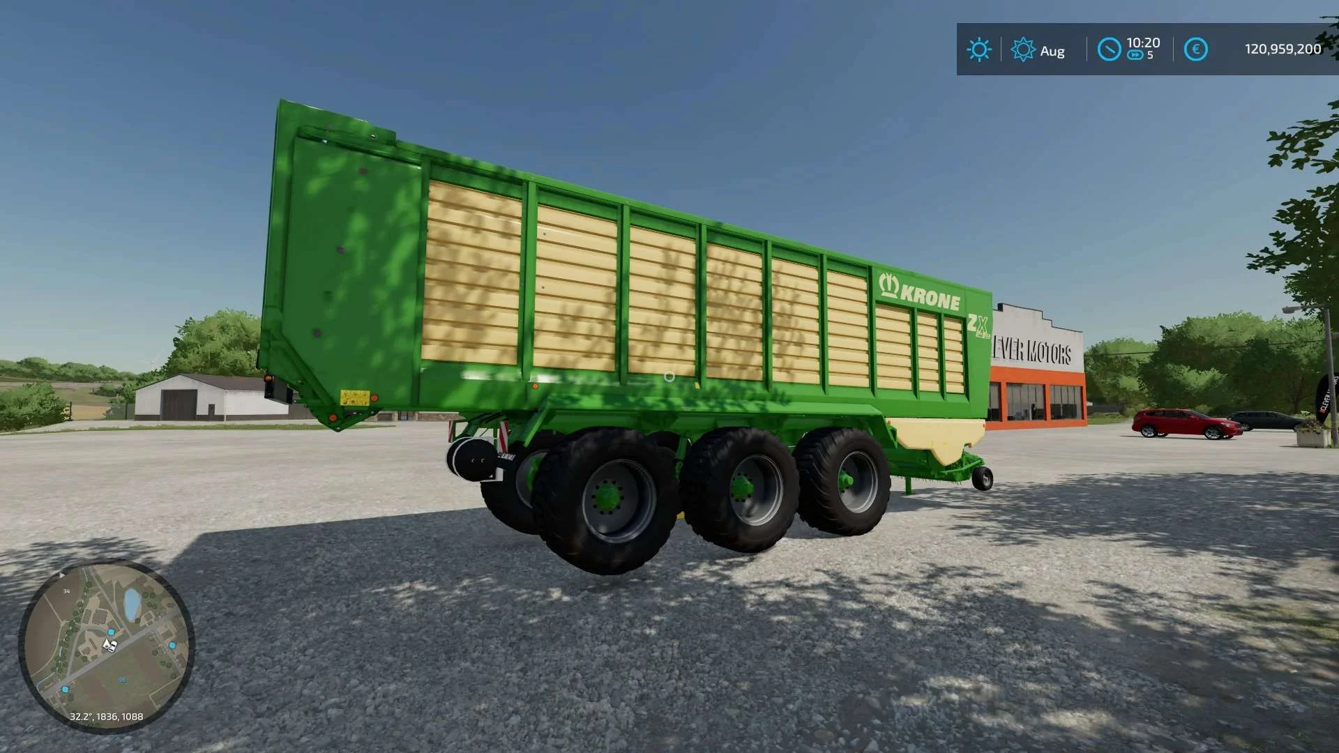FS22 Krone ZX 560 GD v1.0 FS22 FS22 Mod Free Download