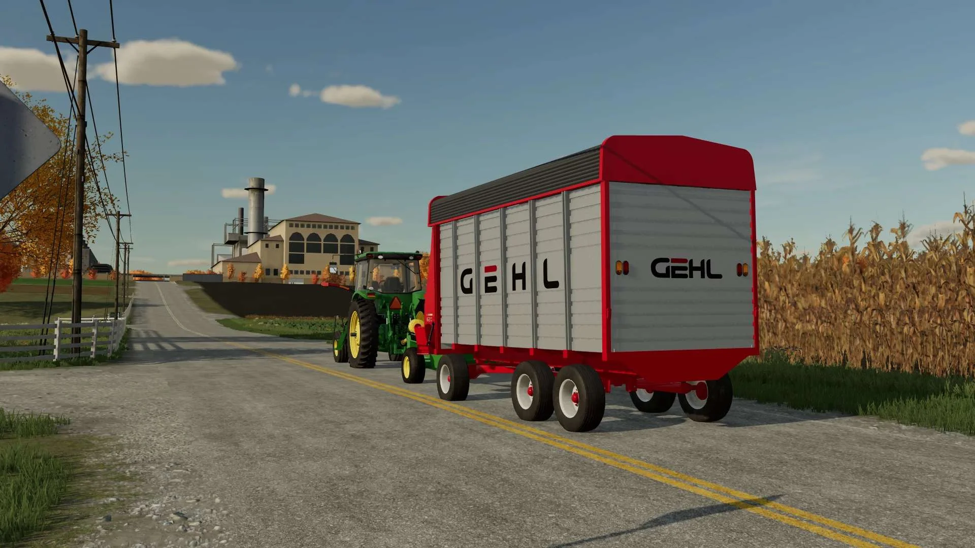 Gehl Chopper Boxes v1.0 FS22 FS22 Mod Free Download