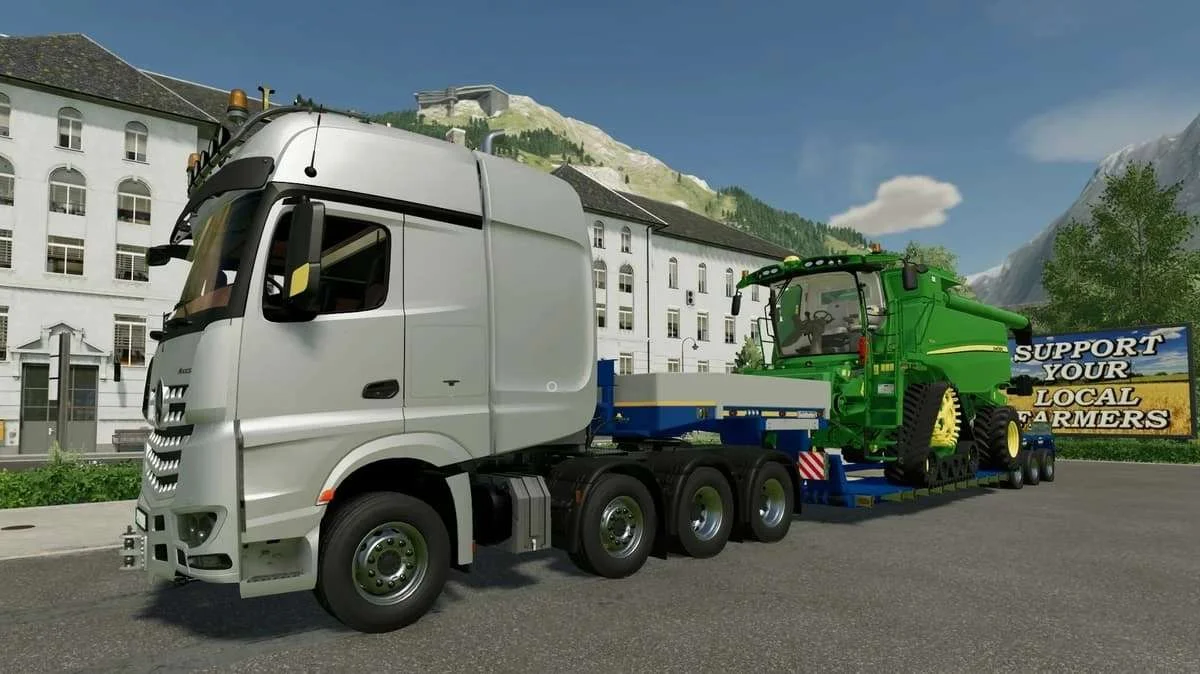 Goldhofer MPA-V v1.0 FS22 FS22 Mod Free Download