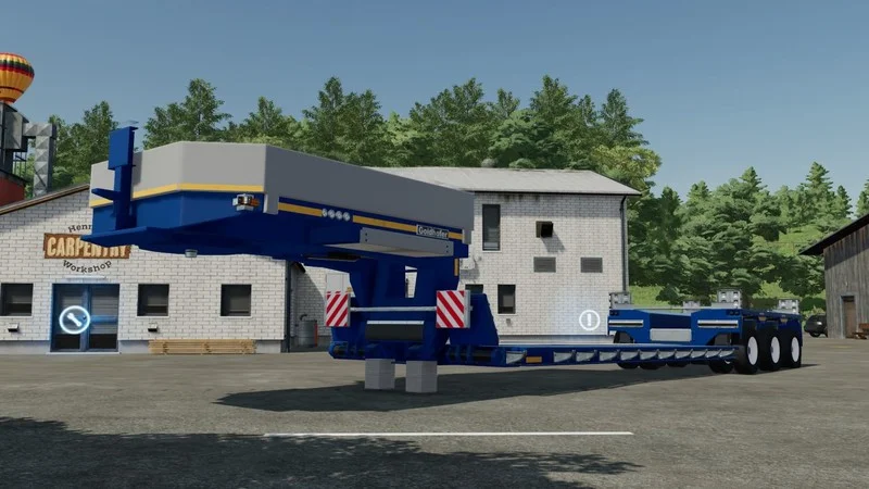 Goldhofer STZ-VP 3 Trailer V1.0 FS22 FS22 Mod Free Download