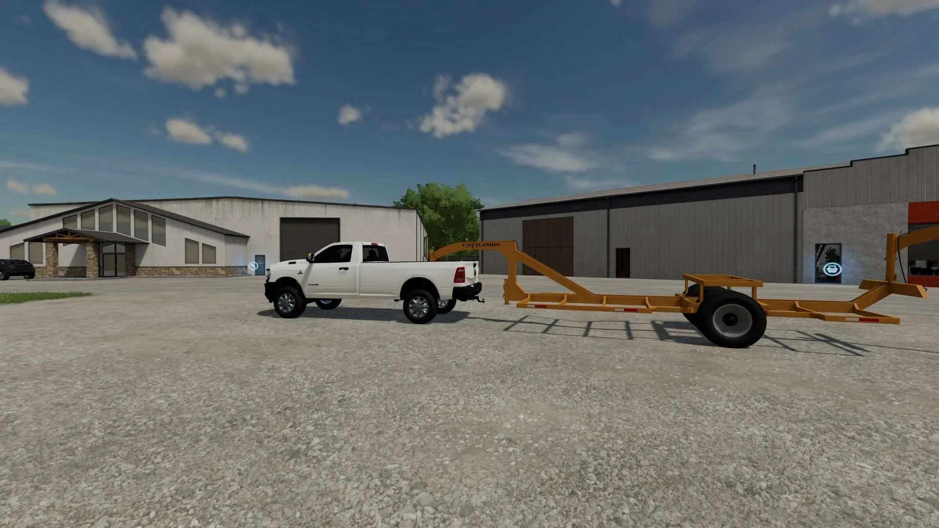 Gooseneck Bale Trailer v1.0 FS22 FS22 Mod Free Download