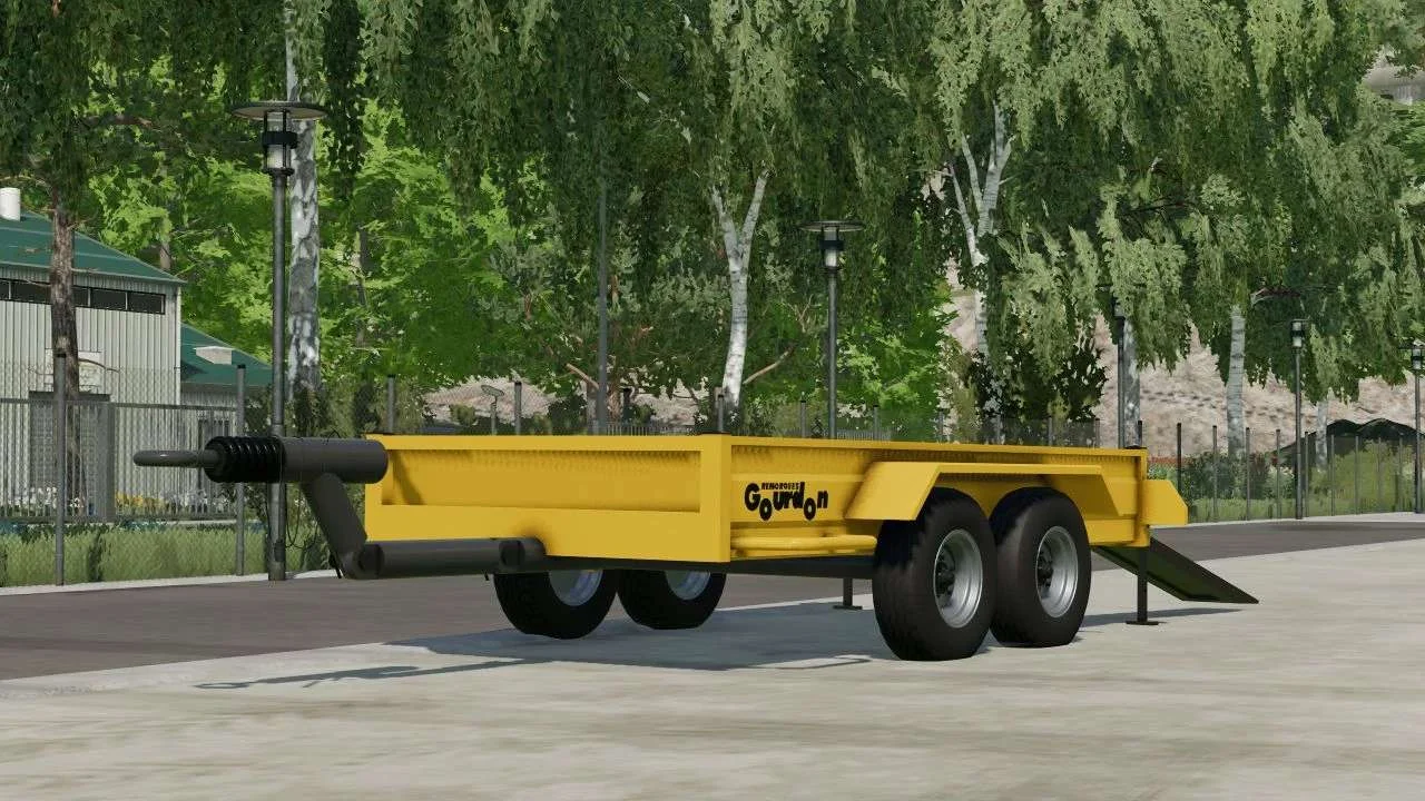 Gourdon trailer v1.0 FS22 FS22 Mod Free Download