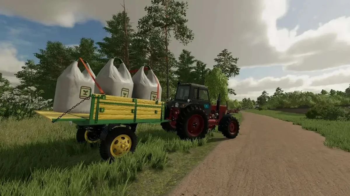 Hand made trailer v1.0 FS22 FS22 Mod Free Download