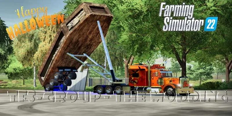 Happy HALLOWEEN Benne V3.0 FS22 FS22 Mod Free Download