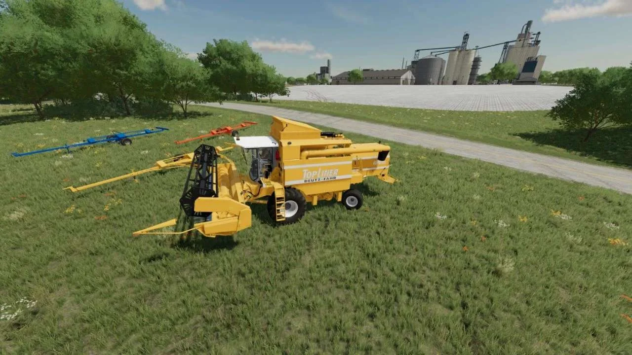 Header 4090 Trailer v1.0 FS22 FS22 Mod Free Download
