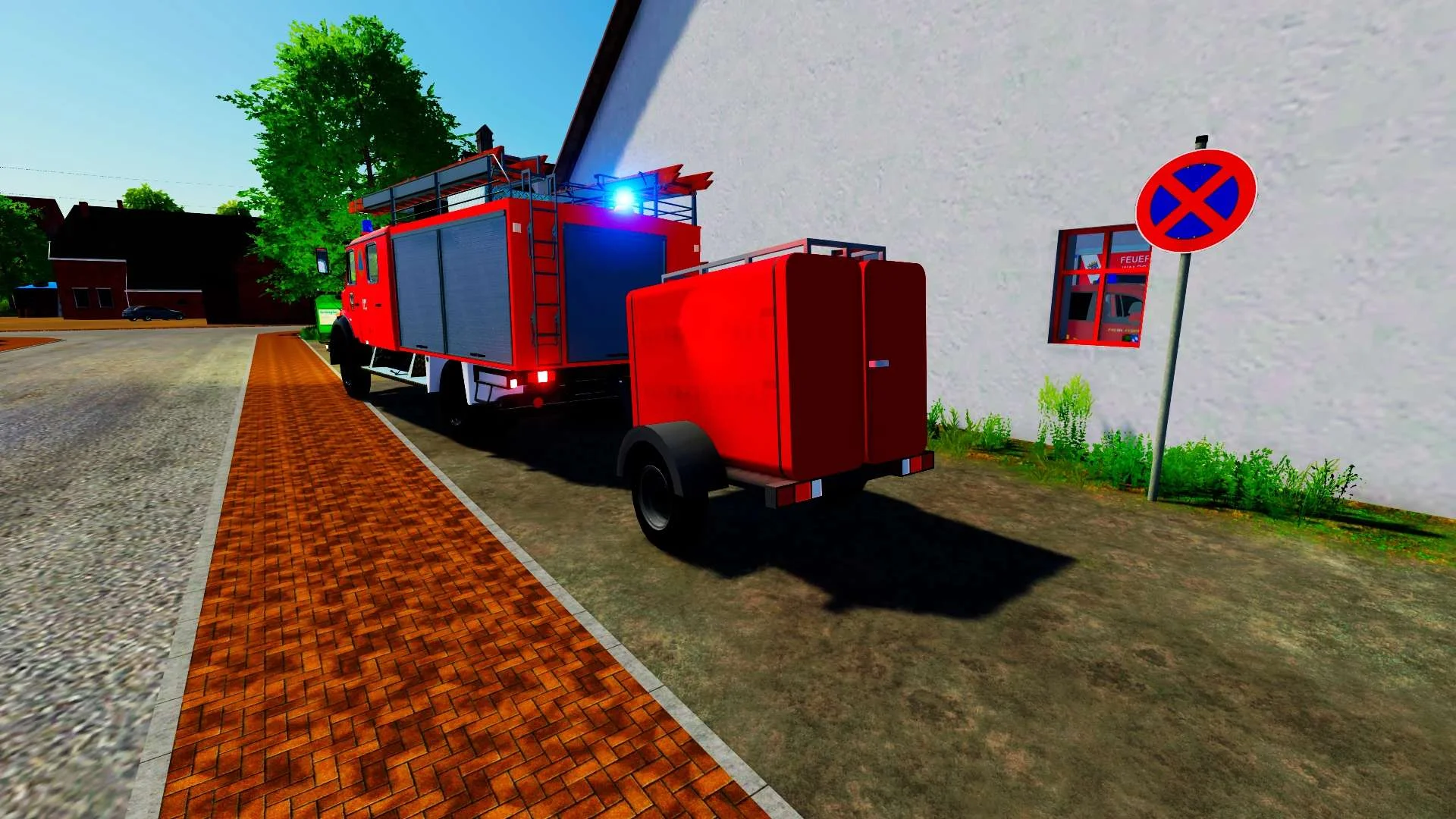 Hose transport trailer v1.0 FS22 FS22 Mod Free Download