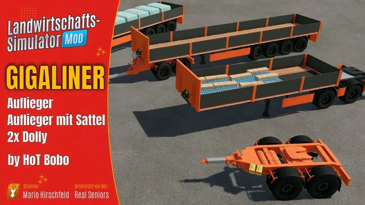 HoT Inc Dropside Pack v1.0 FS22 FS22 Mod Free Download