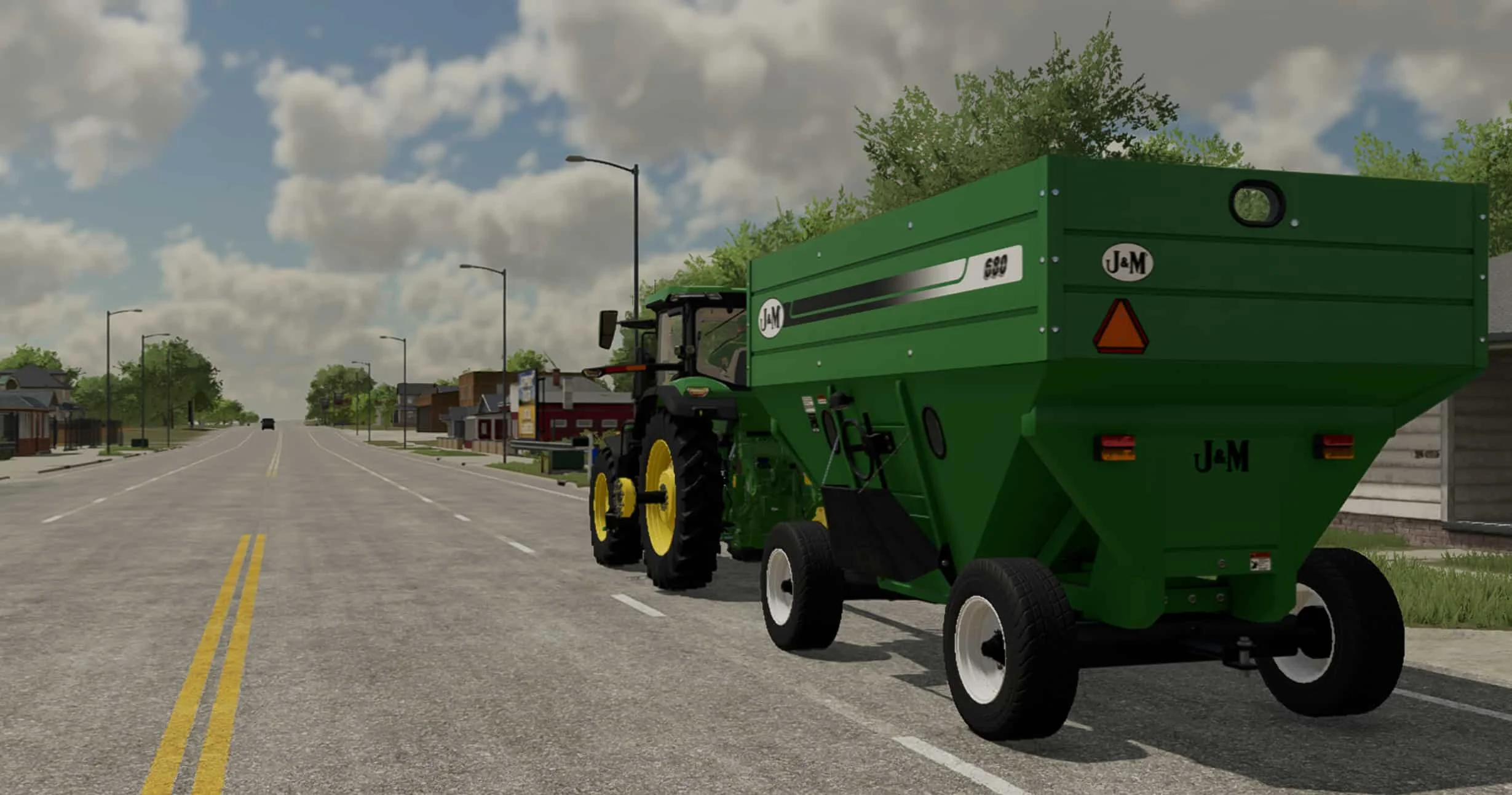 J&M 680 Gravity Wagon V1.0 FS22 FS22 Mod Free Download