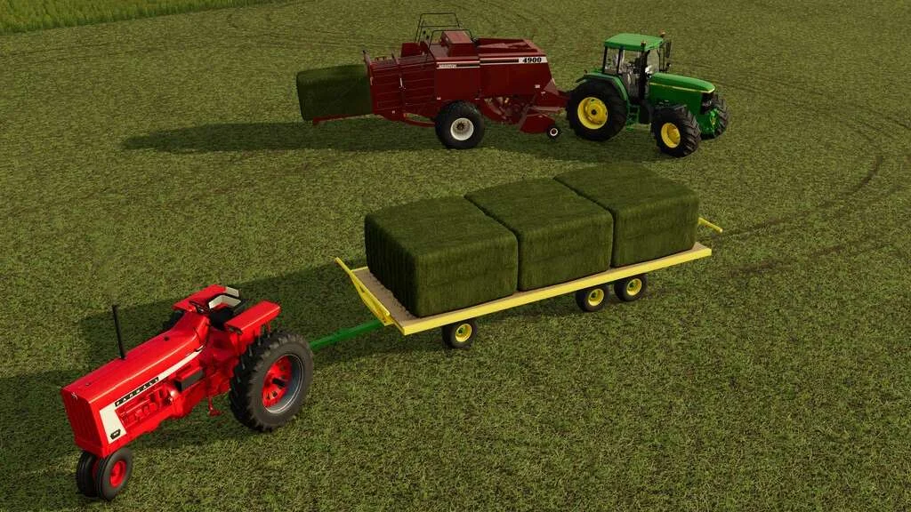 John Deere 1275 Bale Wagons v1.0 FS22