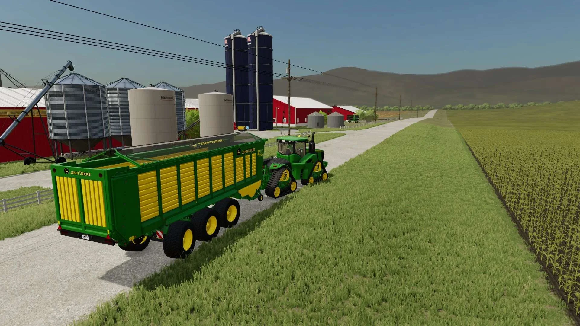 John Deere Forage Wagon v1.0 FS22 FS22 Mod Free Download