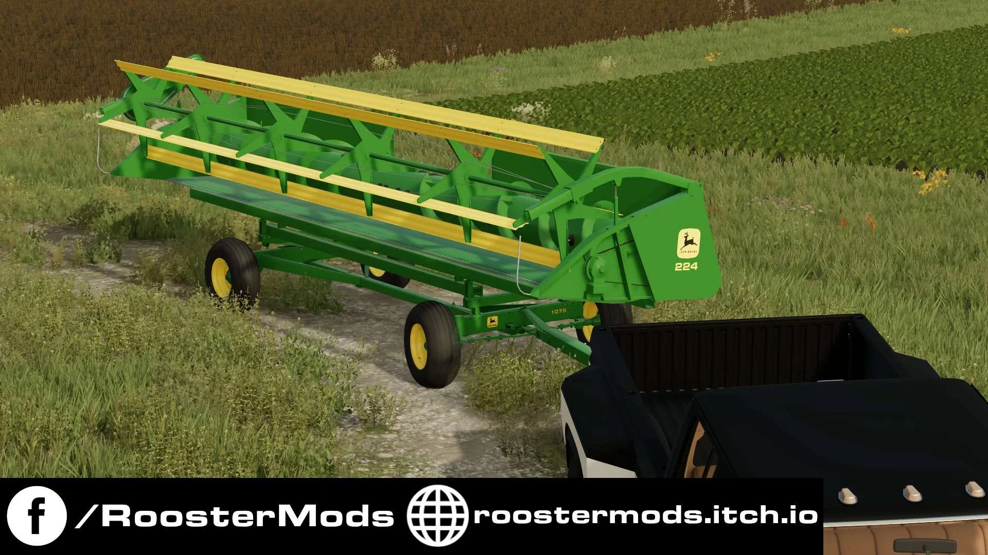 John Deere Header Cart v1.0 FS22 FS22 Mod Free Download