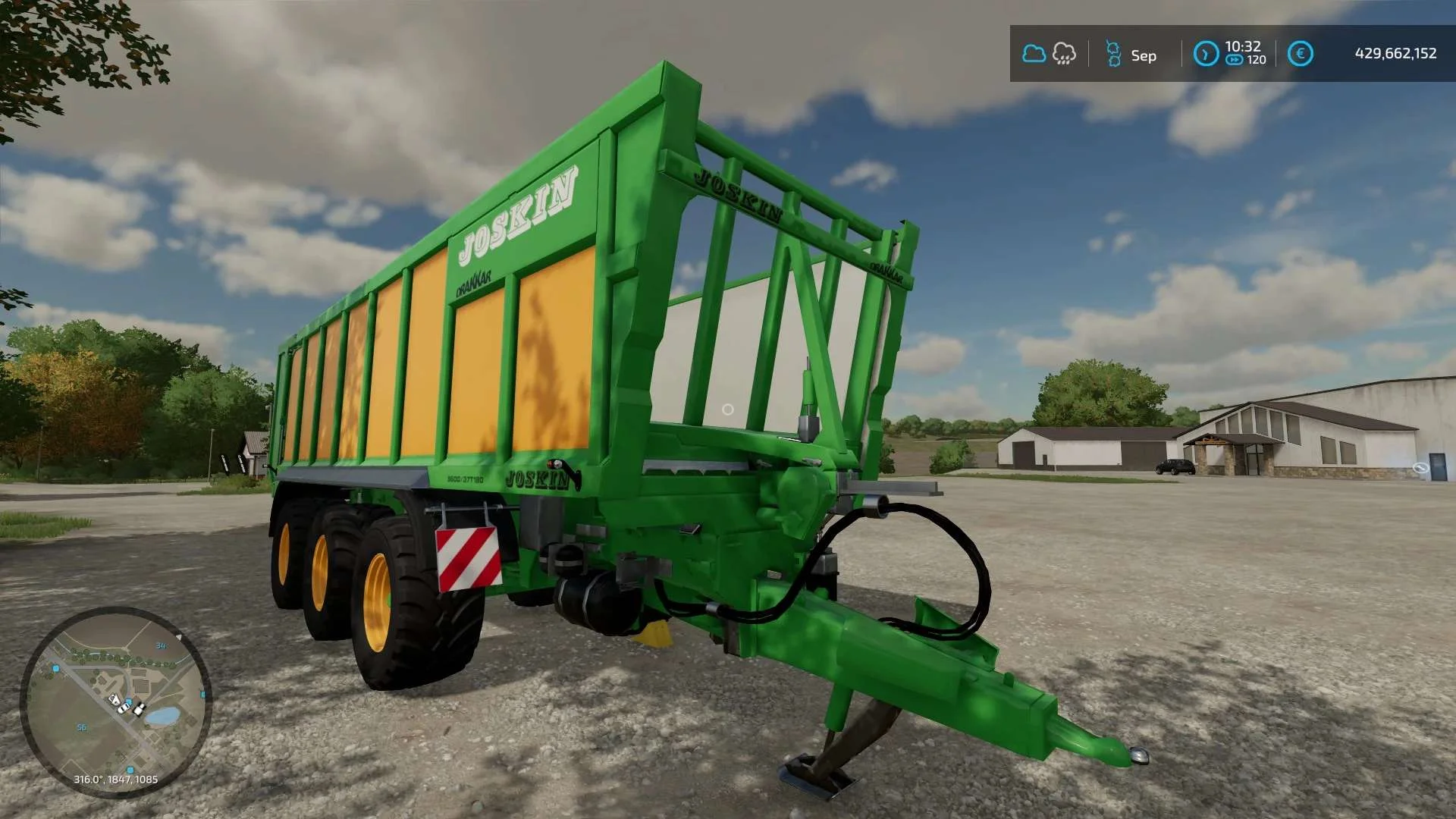 Joskin DRAKKAR 8600 v1.0 FS22 FS22 Mod Free Download