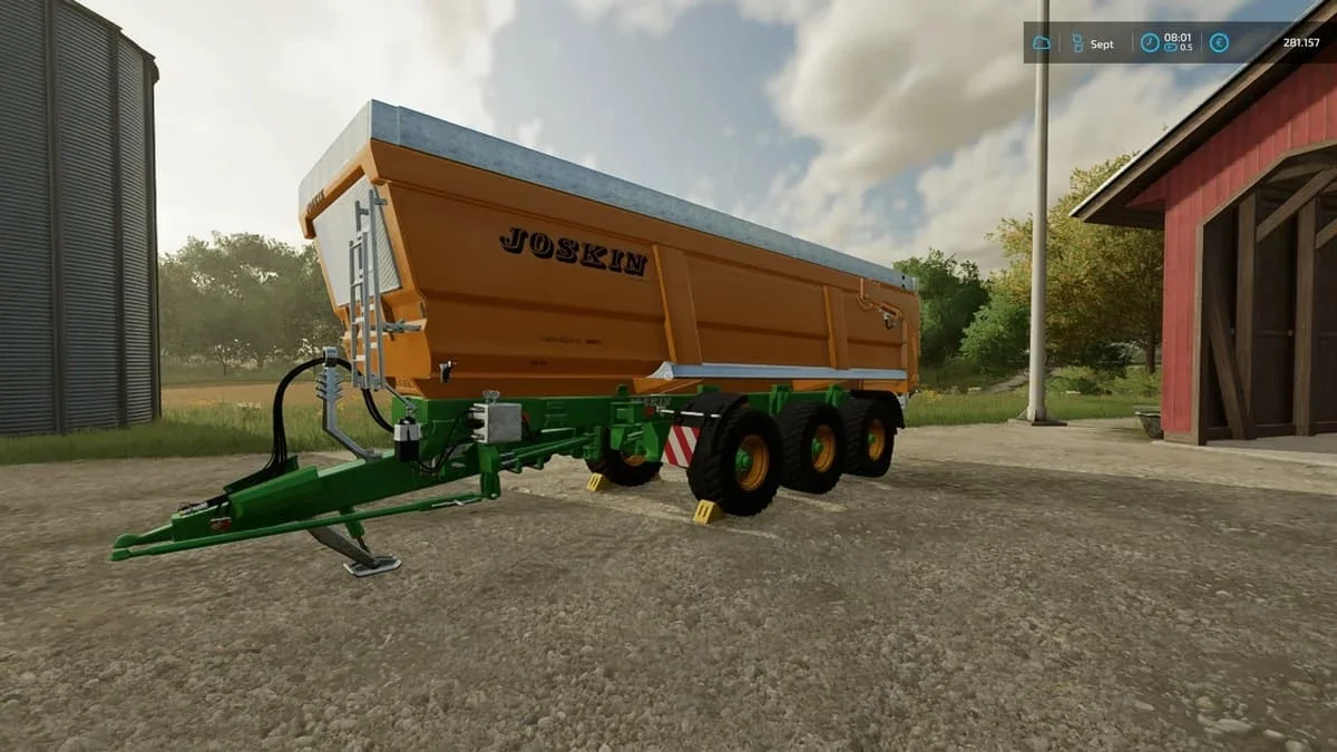JOSKIN TRANSSPACE 8000/27TRC150 v1.1 FS22 FS22 Mod Free Download