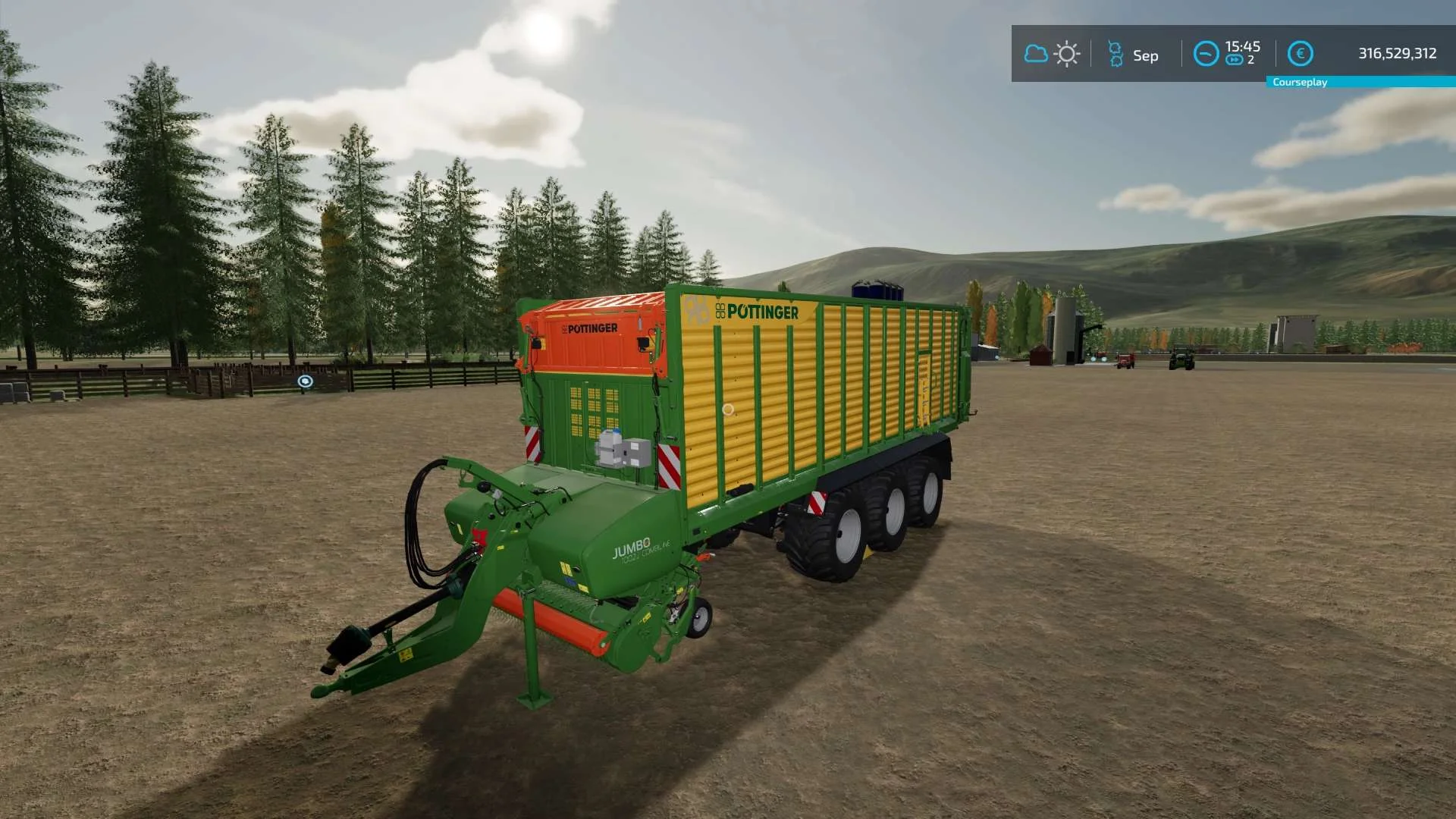 JUMBO 10022 COMBILINE v1.0 FS22 FS22 Mod Free Download