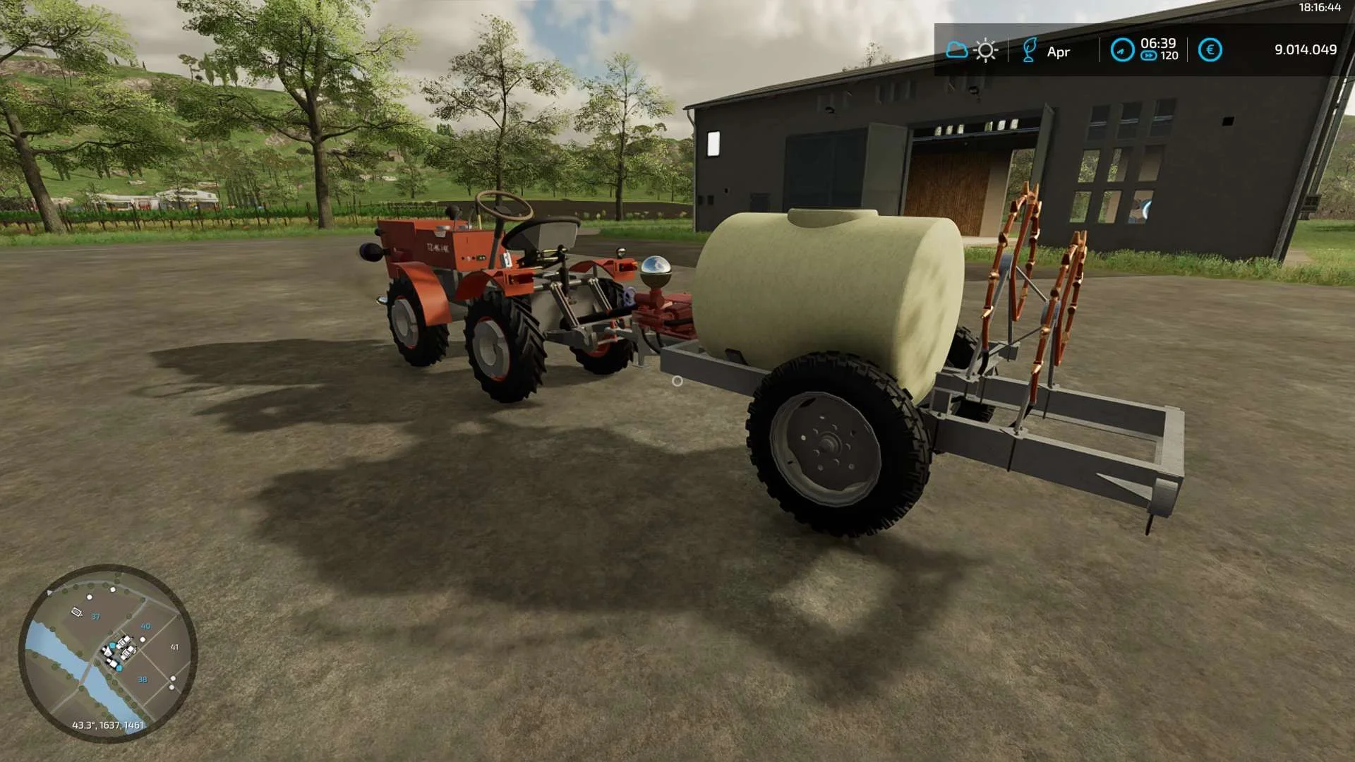 Keritox Spritze v1.0 FS22 FS22 Mod Free Download
