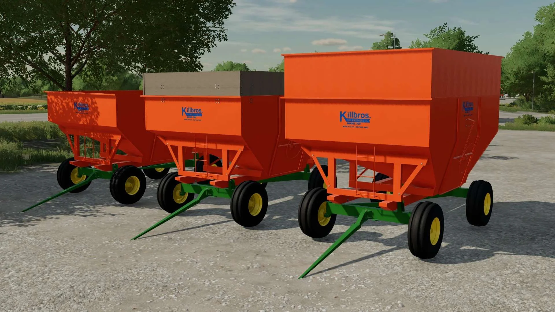 Killbros Gravity Wagons v1.0 FS22 FS22 Mod Free Download