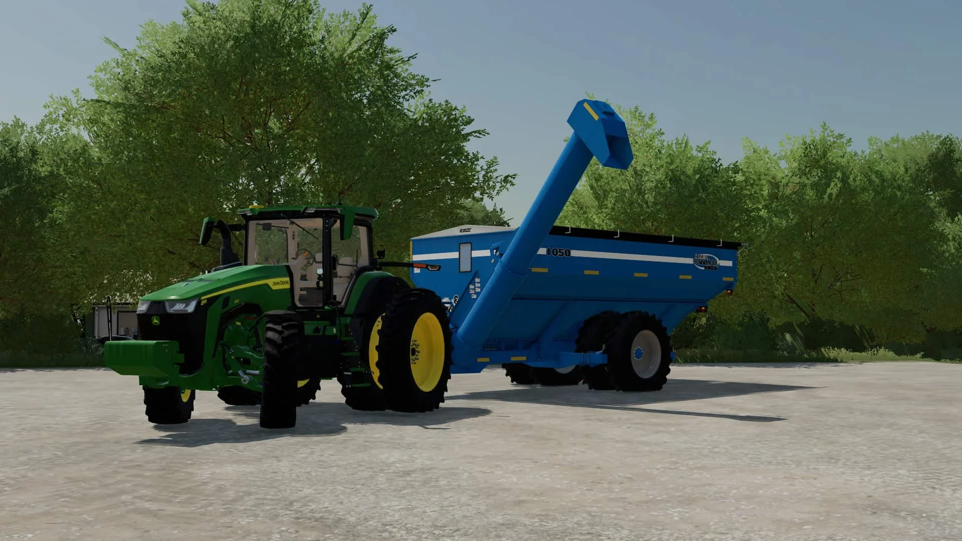 Kinze 1050/850 carts v1.0 FS22 FS22 Mod Free Download