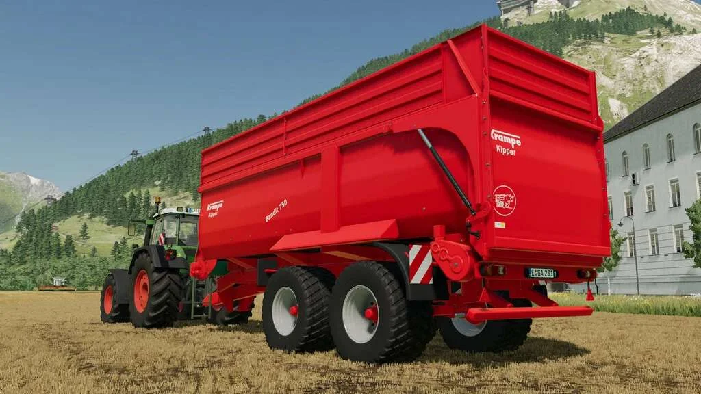 Krampe Bandit 750 v1.0 FS22 FS22 Mod Free Download