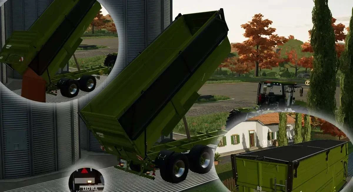 Krampe Bandit BigBody 750S with Hard & SoftCover v1.0.0.3 FS22 FS22 Mod Free Download