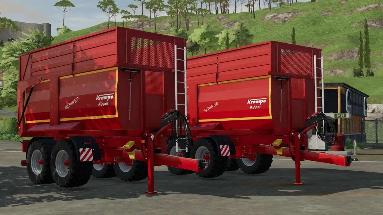 Krampe Big Body 550-700 v1.0 FS22 FS22 Mod Free Download