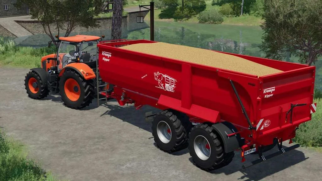 Krampe Big Body 790 v1.0 FS22 FS22 Mod Free Download