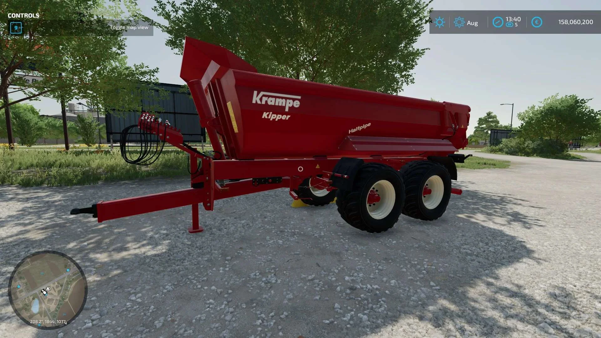 Krampe Halfpipe HP 20 v1.0.0.1 FS22 FS22 Mod Free Download
